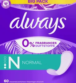 Always 60kpl Normal pikkuhousunsuoja