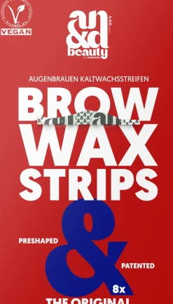 A.N.D. Beauty Kulmakarvojen vahaliuskat