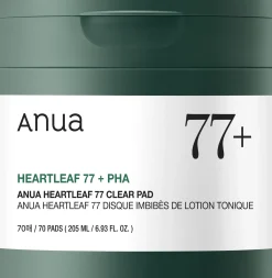 Anua heartleaf 77% clear pad 160ml (70 ea)