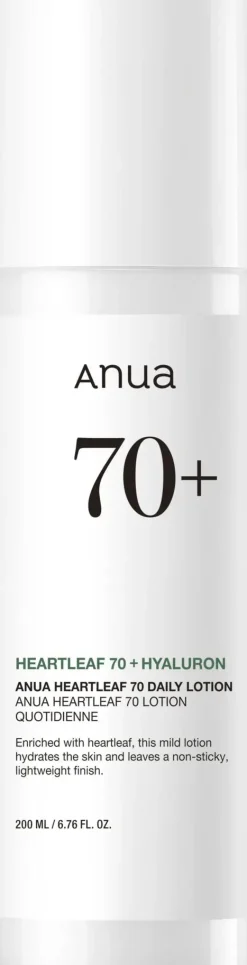 Anua heartleaf 70% daily lotion 200ml
