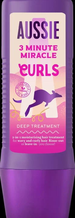 Aussie 3 Minute Miracle Curls Tehohoito 225ml