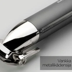 BaByliss hiustenleikkuukone Super X Metal Chrome