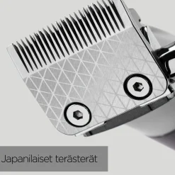 BaByliss hiustenleikkuukone Super X Metal Chrome