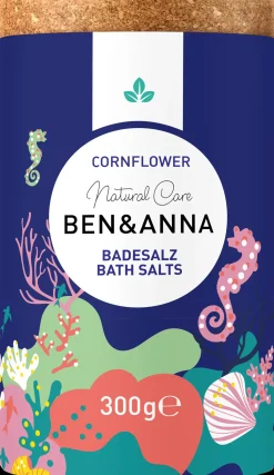 Ben & Anna Bath Salt Kylpysuola Cornflower 300g