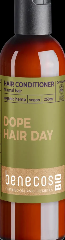 benecosBIO luomu hamppu hoitoaine normaaleille hiuksille 250 ml