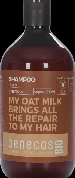 benecosBIO luomu kaura shampoo korjaava 500 ml