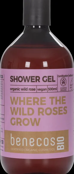 benecosBIO luomu villiruusu suihkugeeli 500 ml