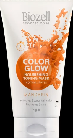 Biozell Color Glow Hoitava sävytenaamio Mandarin 150ml