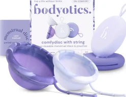 Bodyotics kuukautislevy narulla lila 2 kpl