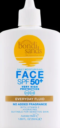 Bondi Sands SPF50+ Everyday Face Fluid aurinkosuojavoide kasvoille 50 ml