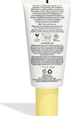 Bondi Sands Sunny Daze- SPF 50 for face -päivävoide suojakertoimella 50 ml
