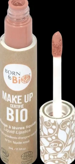 Born to Bio Organic Liquid Lipstick nestemäinen huulipuna 3ml