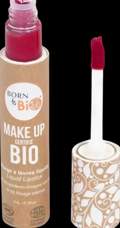 Born to Bio Organic Liquid Lipstick nestemäinen huulipuna 3ml