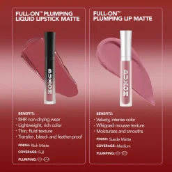 BUXOM Full On Plumping Lipstick mattahuulipuna 3,5ml