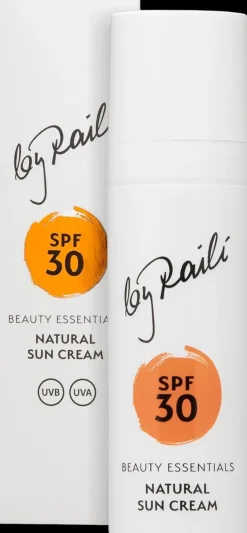 By Raili Beauty Essentials Natural Sun Cream SPF 30 aurinkovoide 30 ml