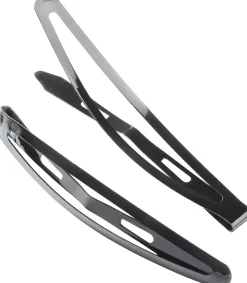 Cailap Hiusnapsu metalli musta 2 kpl