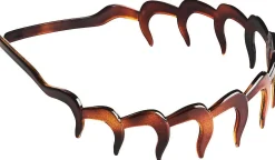 Cailap Hiuspanta piikeillä ruskea