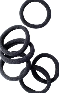 Cailap Pehmohiuslenkkisetti musta 6kpl