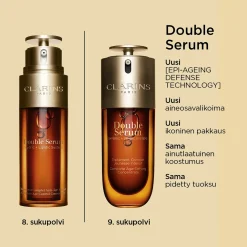 Clarins DOUBLE SERUM kaksiosainen seerumi 50 ml