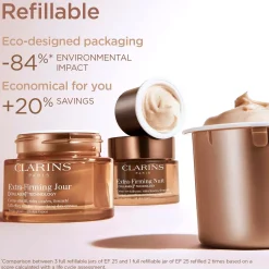 CLARINS Extra-Firming Day cream all skin types refill päivävoide täyttöpakkaus 50 ml