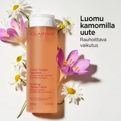 Clarins Soothing Toning Lotion rauhoittava kasvovesi täyttöpakkaus 400 ml