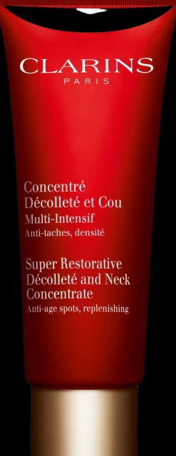 Clarins Super Restorative Décolleté and Neck Concentrate hoitovoide kaulalle ja dekolteelle 75 ml