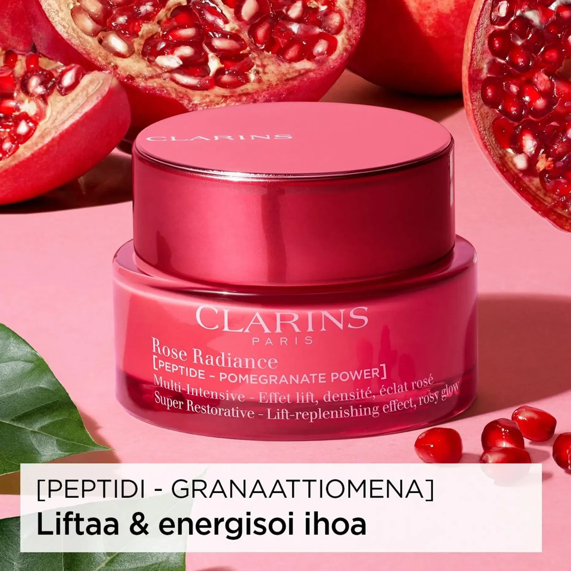 Clarins Super Restorative Rose Radiance Cream päivävoide 50 ml