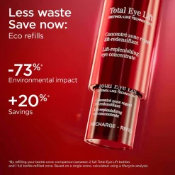 Clarins Total eye lift silmänympärysvoide täyttöpakkaus 15ml