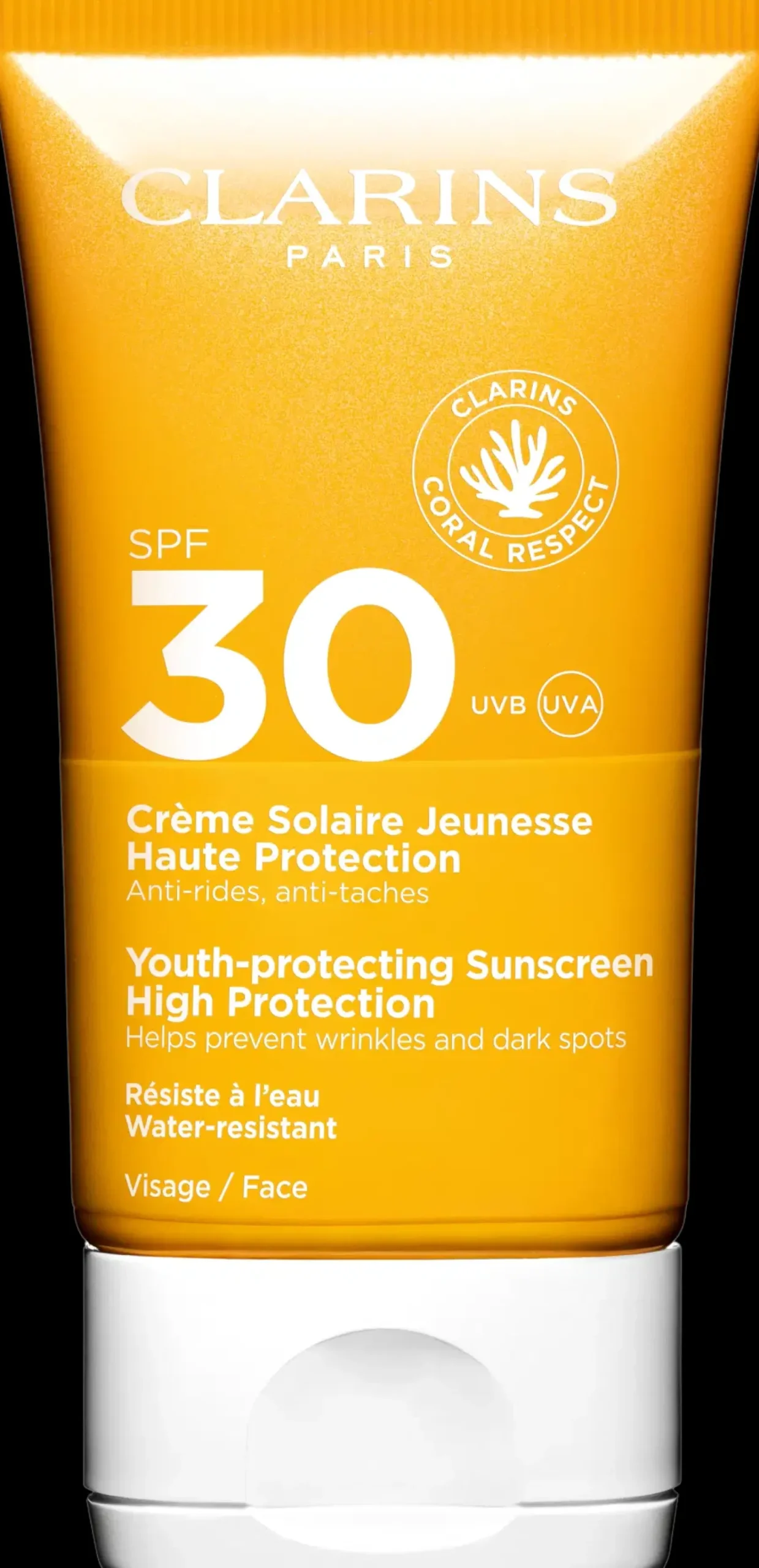 Clarins Youth-protecting Sunscreen SPF 30 for face aurinkosuojavoide 50 ml
