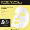 COSRX Advanced Snail Mucin Glass Glow Hydrogel Mask-hydrogeelinaamio 3kpl