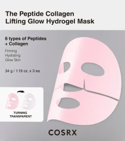 COSRX Peptide Collagen Lifting Glow Hydrogel Mask_3ea