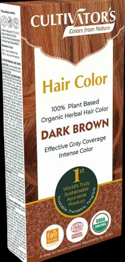Cultivator's Hair Color Kasviväri Dark Brown 100g