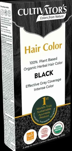 Cultivators Hair Color Kasviväri Black 100g