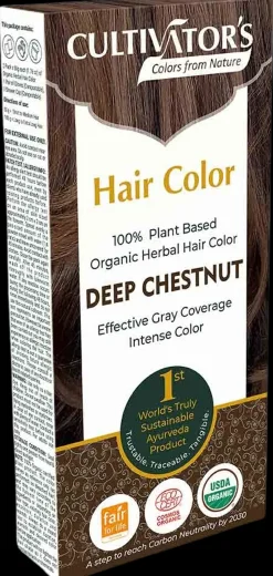 Cultivators Hair Color Kasviväri Deep Chestnut 100g