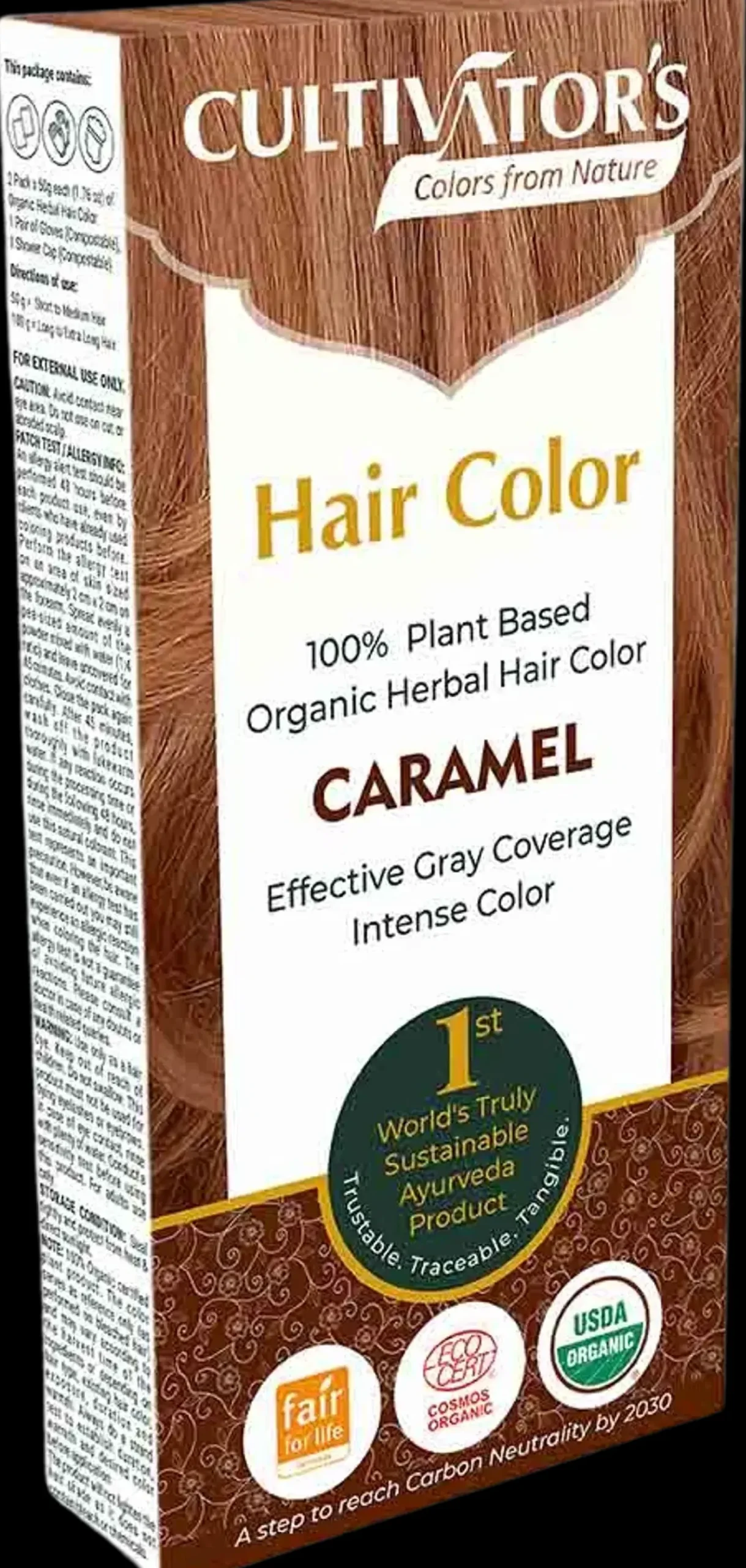 Cultivator's Hair Color Kasviväri Caramel 100g