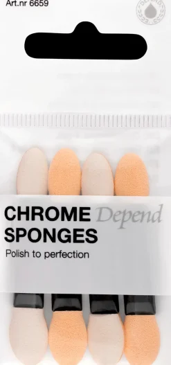 Depend Chrome Sponges -sieni 4 kpl nr 6659