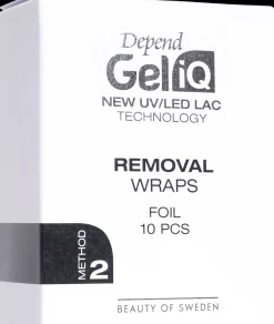 Depend Gel iQ Removal Wraps Foil 10 kpl nr 2905