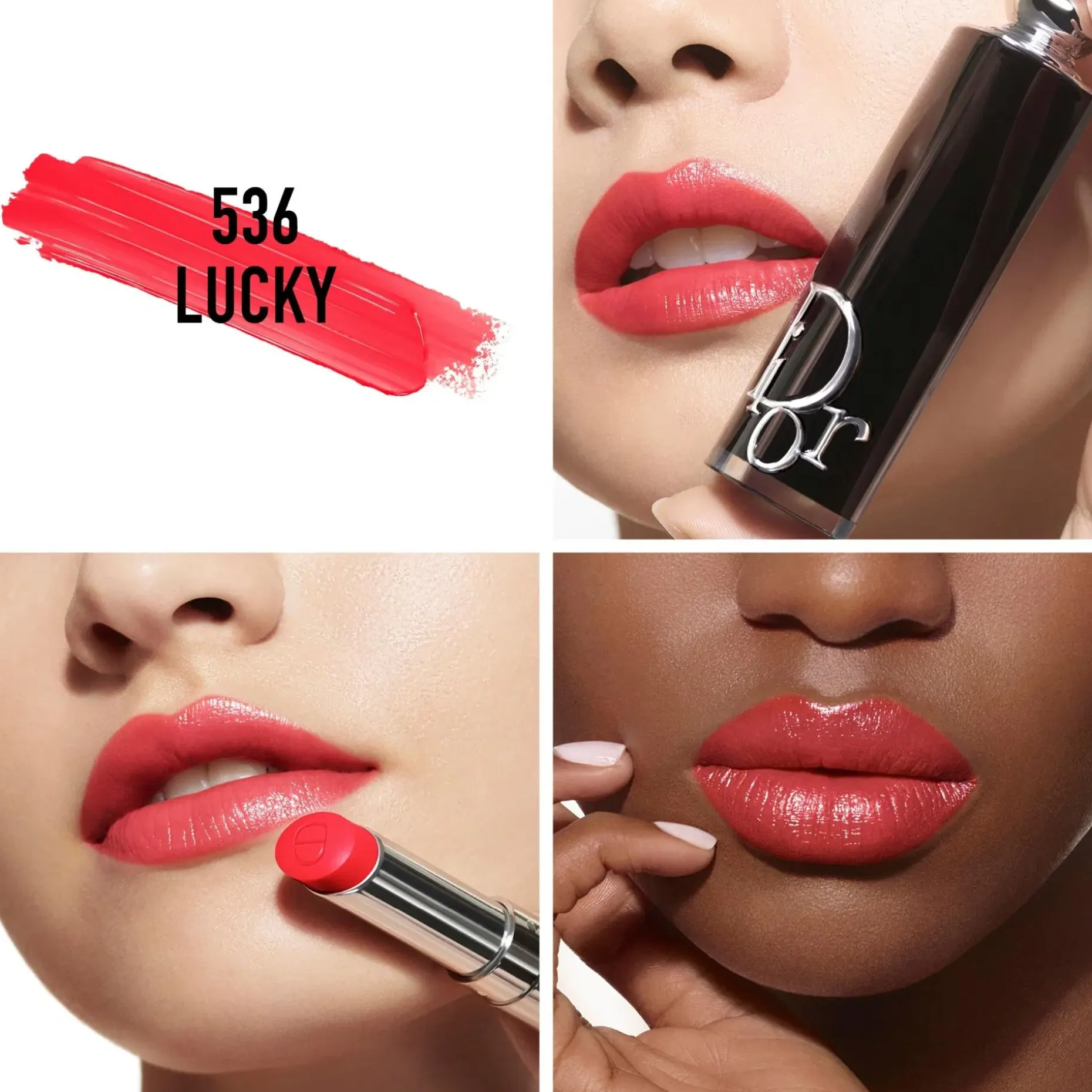 DIOR Addict Shine Lipstick Refill huulipunan täyttöpakkaus 3 g