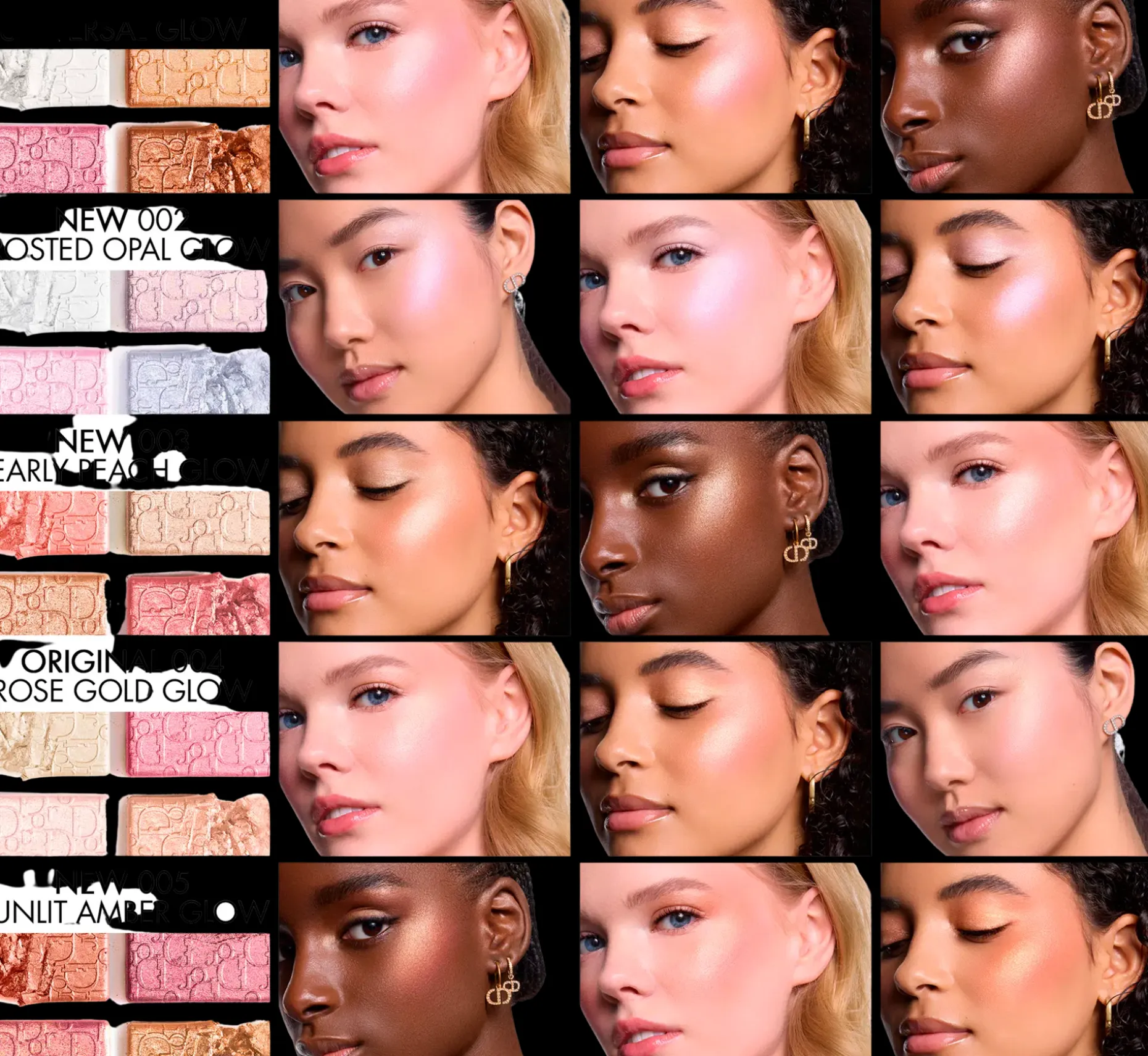 Dior Backstage Glow Maximizer Palette Multi-Use korostuspaletti 10 g