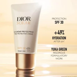 DIOR Solar The Protective Creme SPF 50 Sunscreen for Face aurinkosuojavoide kasvoille 50 ml