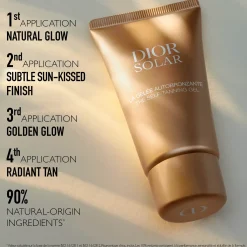 DIOR Solar The Self-Tanning Gel for Face itseruskettava geeli 50 ml