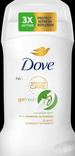 Dove 72h Advanced Care Cucumber Antiperspirantti Deodorantti Stick pro-ceramide teknologia 50 ML