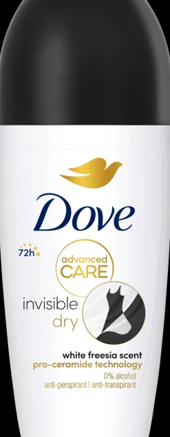 Dove 72h Advanced Care Invisible Dry Antiperspirantti Deodorantti Roll-on mukana kosteusvoide 50 ml