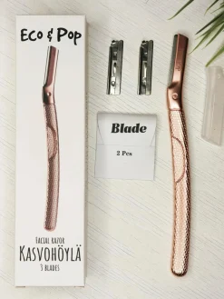 Eco & Pop kasvohöylä, ruusukulta