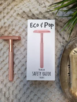 Eco & Pop Premium kestoshaver ruusukulta metalli