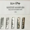 Eco & Pop terät kasvohöylään, 5 kpl