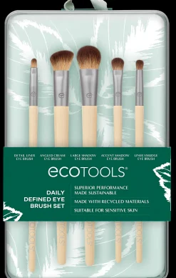 Ecotools daily defined eye kit - 6- osainen silmämeikkisivellinsetti