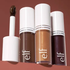 e.l.f. Camo Liquid Bronzer & Contour nestemäinen aurinkopuuteri 4 ml