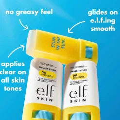 e.l.f. cosmetics Suntouchable Invisi-Stick SPF 50 aurinkosuoja 18 g