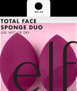 e.l.f. cosmetics Total Face Sponge Duo meikkisieni